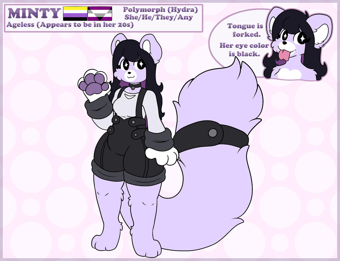 Ref Sheet Minty's (Clothed) Ref Sheet